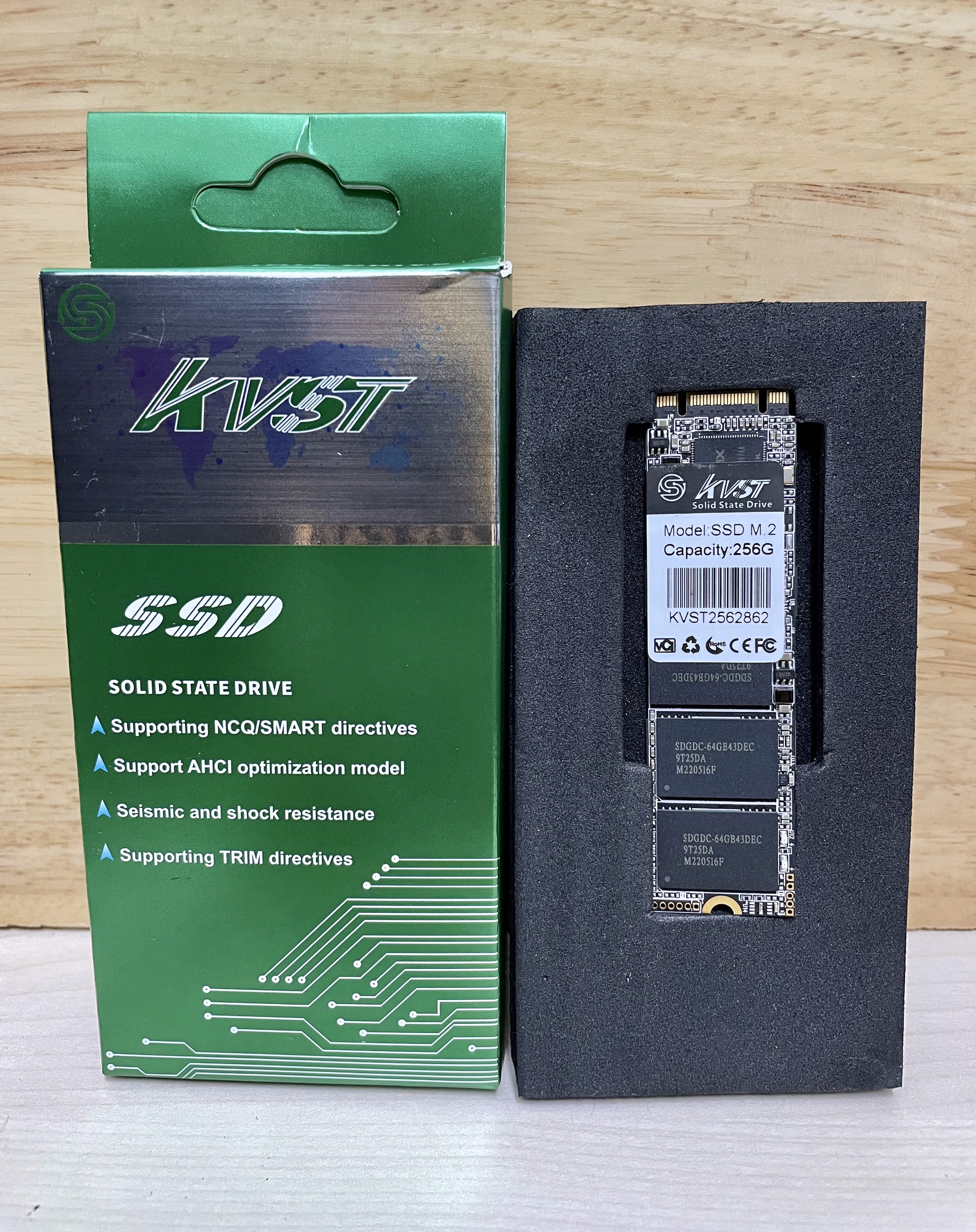  SSD KVST 256Gb M2 Chính hãng New Box 